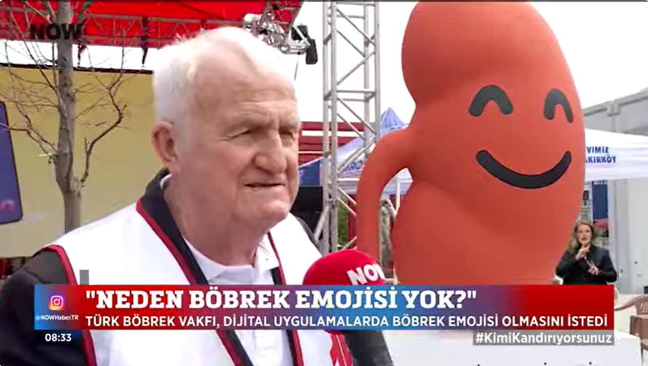 Türk Böbrek Vakfı Emoji Etkinliği Haberi (Now TV)