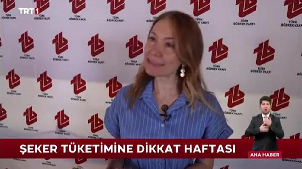 Türk Böbrek Vakfı 2025 Dünya Şeker Tüketimine Dikkat Haftası (TRT1 Haberi)