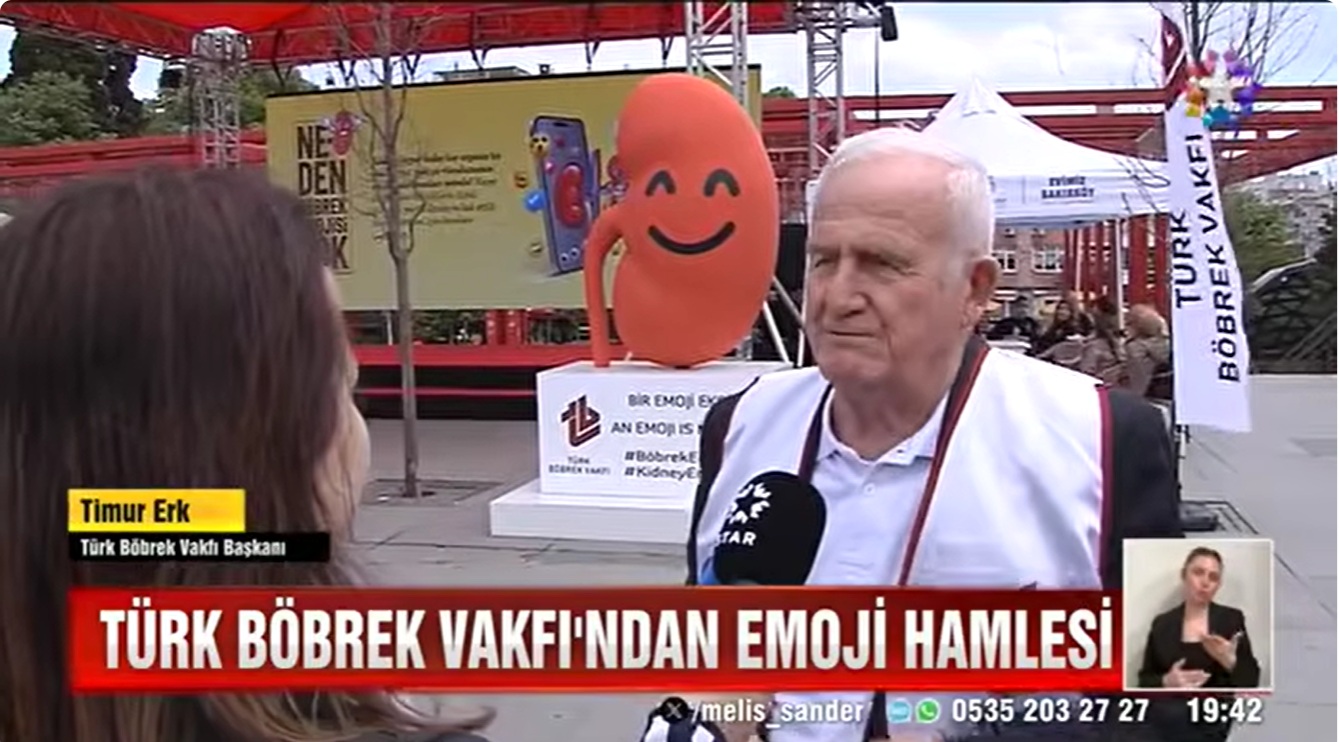 Türk Böbrek Vakfı Emoji Etkinliği (Star TV Haberi)