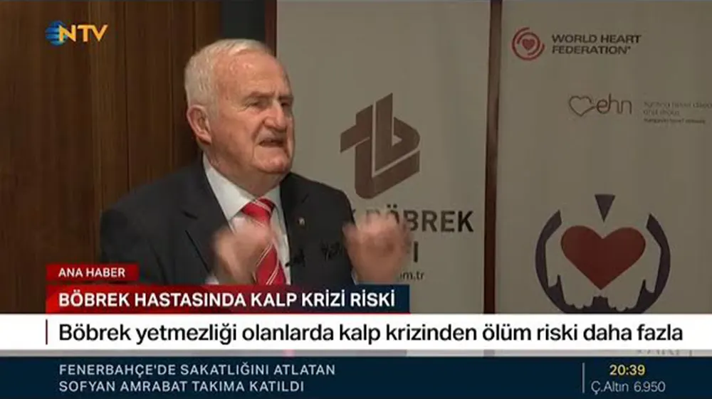 Türk Böbrek Vakfı Kardiyorenal Sendrom Basın Toplantısı (NTV Haberi)