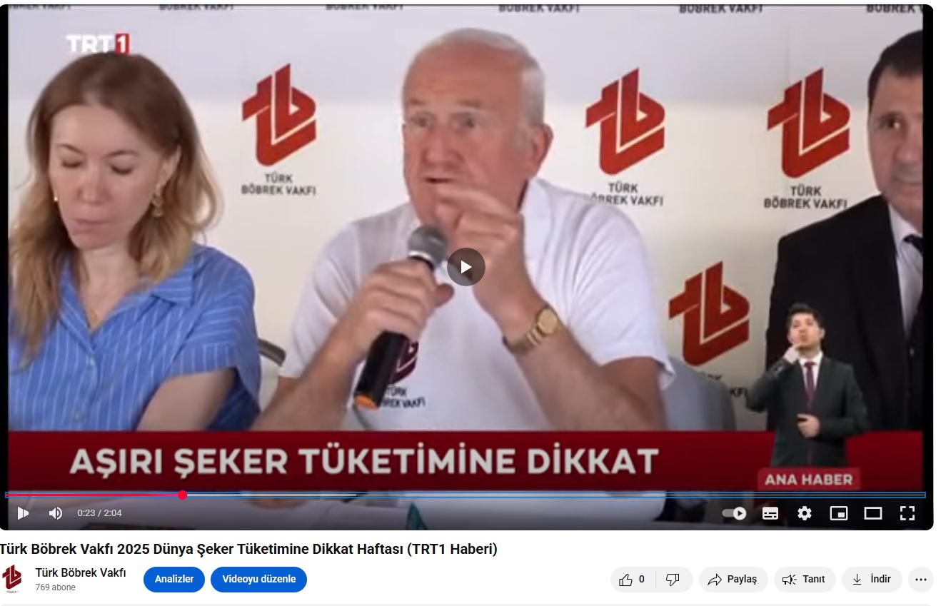 Aşırı Şeker Tüketimine Dikkat! (TRT1)