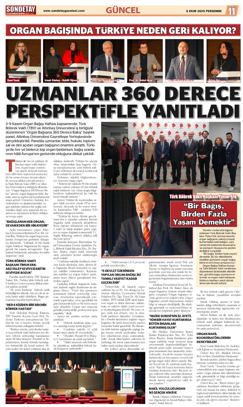 Uzmanlar 360 Derece Perspektifle Yanıtladı