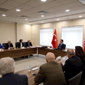 TBV Yönetim Kurulu Üyelerimiz IBB Başkanı Ekrem İmamoğlu´nu Ziyaret Ettiler