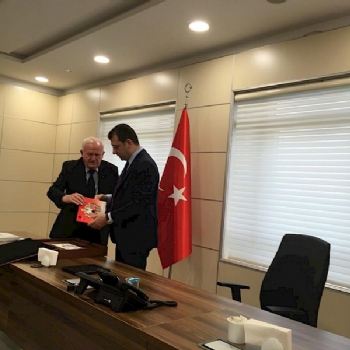 TBV Yönetim Kurulu Üyelerimiz IBB Başkanı Ekrem İmamoğlu´nu Ziyaret Ettiler